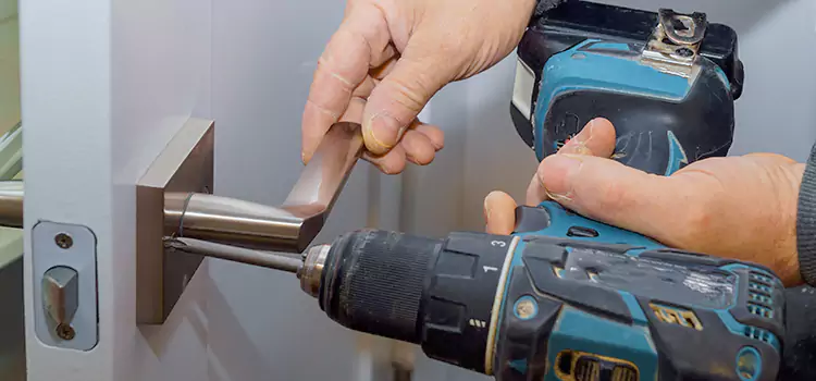 Security Door Lock Installation Independence